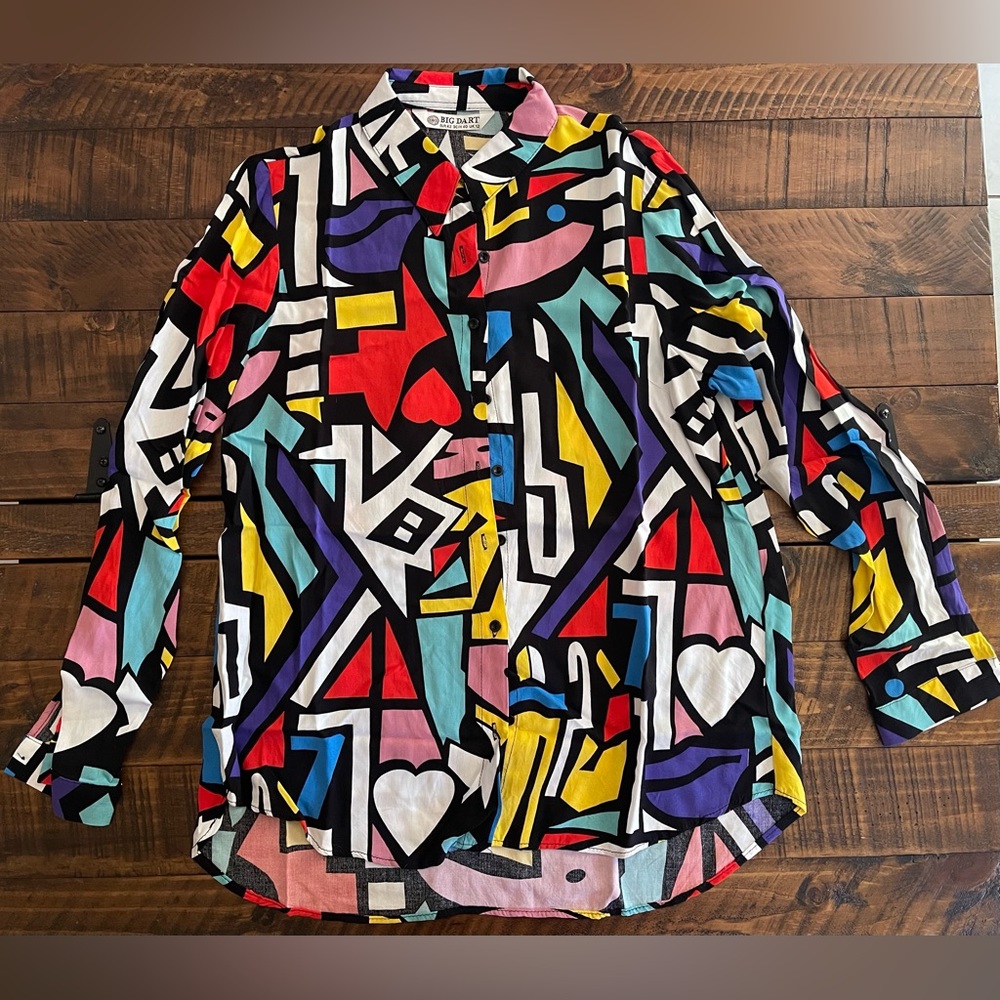 Women’s colorful blouse